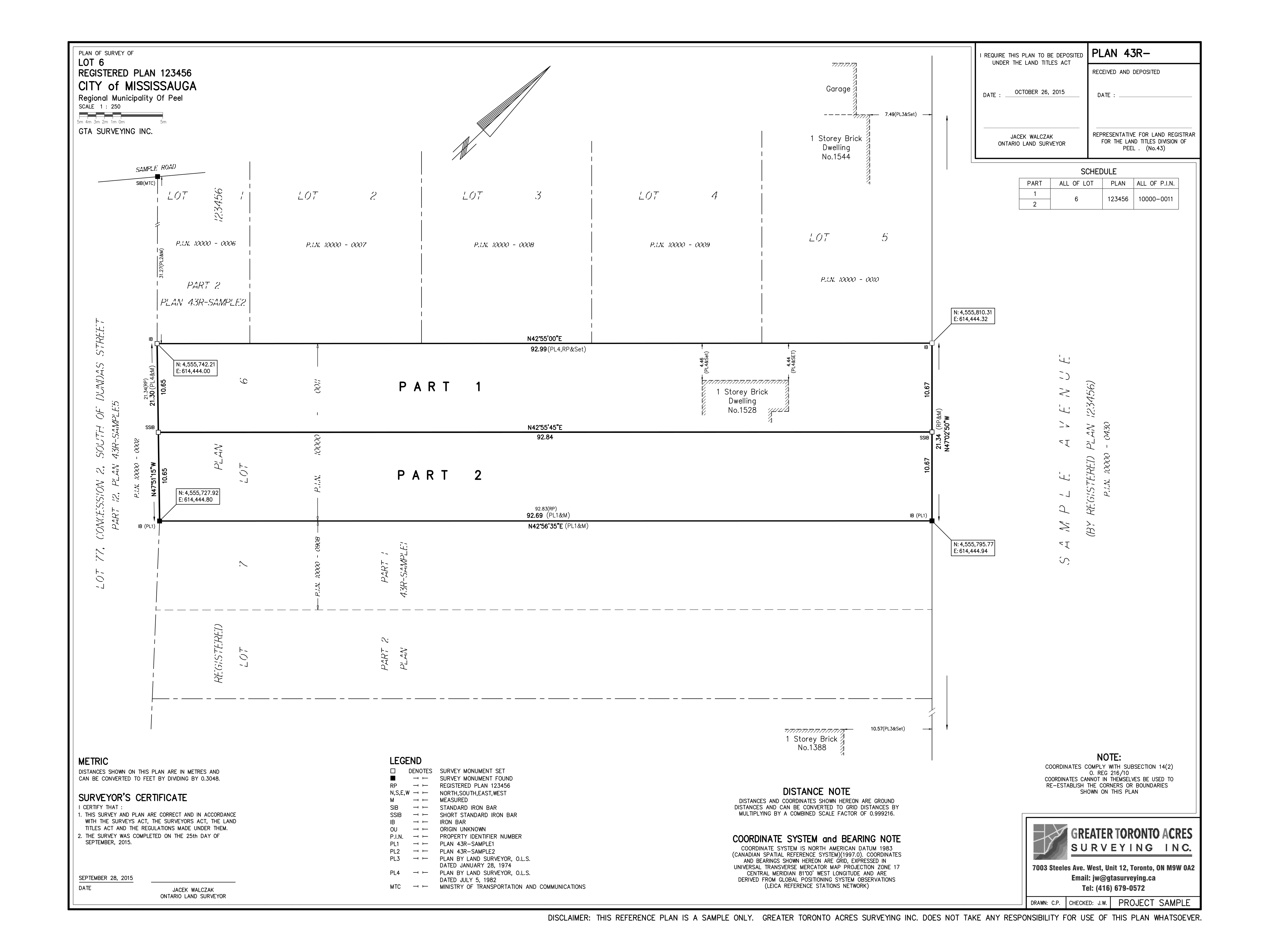 Reference Plan
